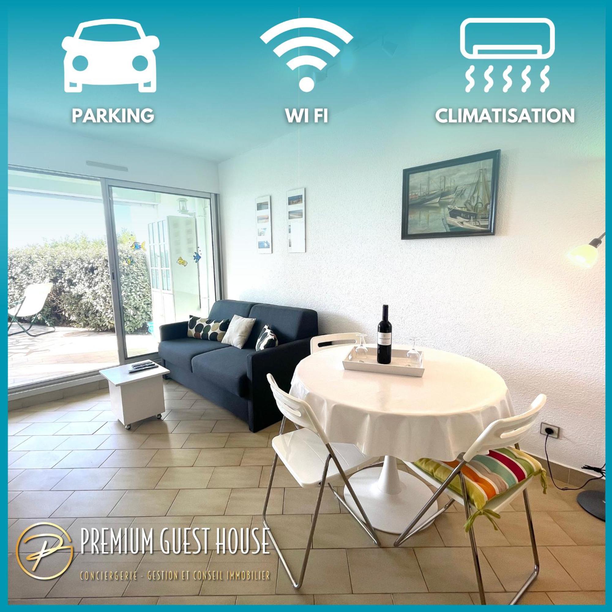Pgh N26 - Premiere Ligne, Jardin Et Parking Prive Apartment La Grande Motte Exterior photo